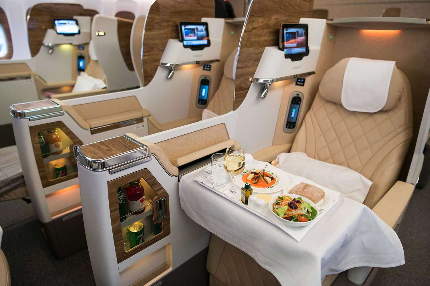 Emirates Business Class Flights to India from USA