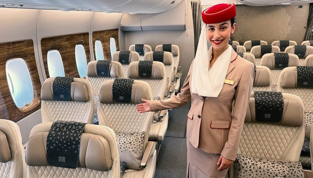Emirates Economy Class Flights from USA to India
