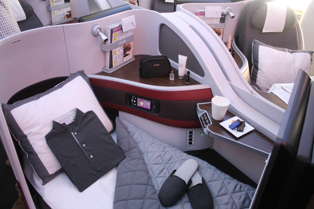 Qatar Business Class Flights from USA to India