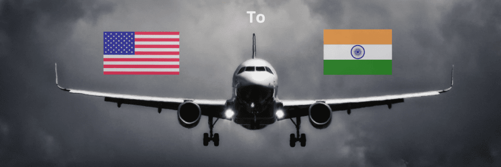 Top 10 International Flights from USA to India